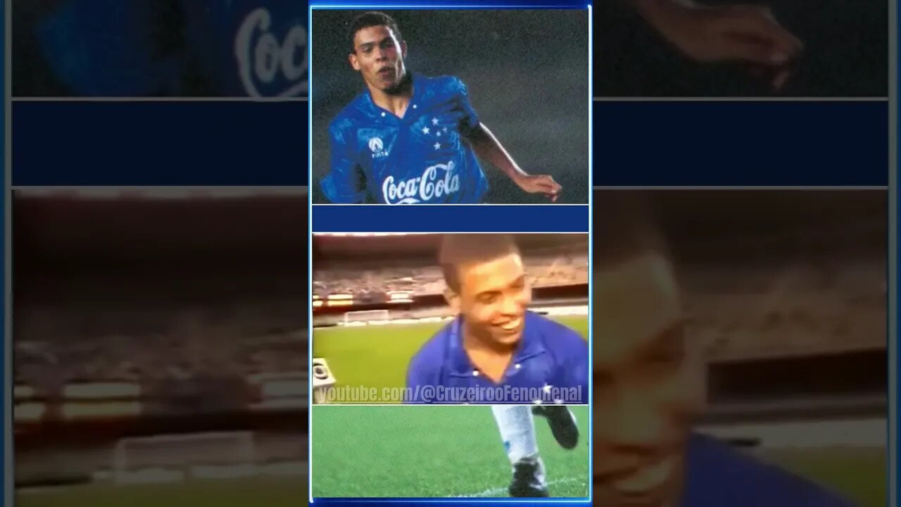 O melhor #ronaldo da história! CR7 joga bem, mas não se compara. #cruzeiro #futebol