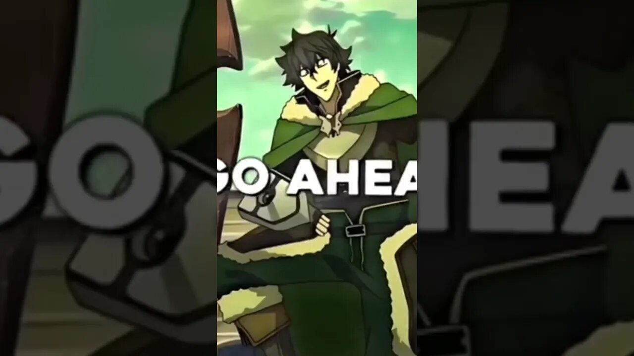 Shield Hero is an ALPHA MALE #shorts