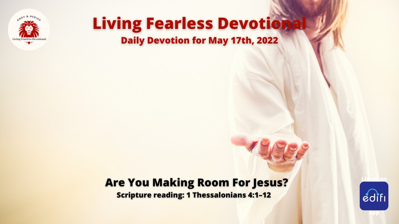 Are You Making Room For Jesus?