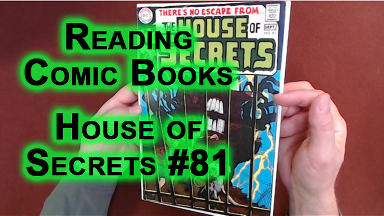 Reading Comic Books: House of Secrets #81, DC Comics, 1969, Mystery, Abel [Horror Halloween ASMR]