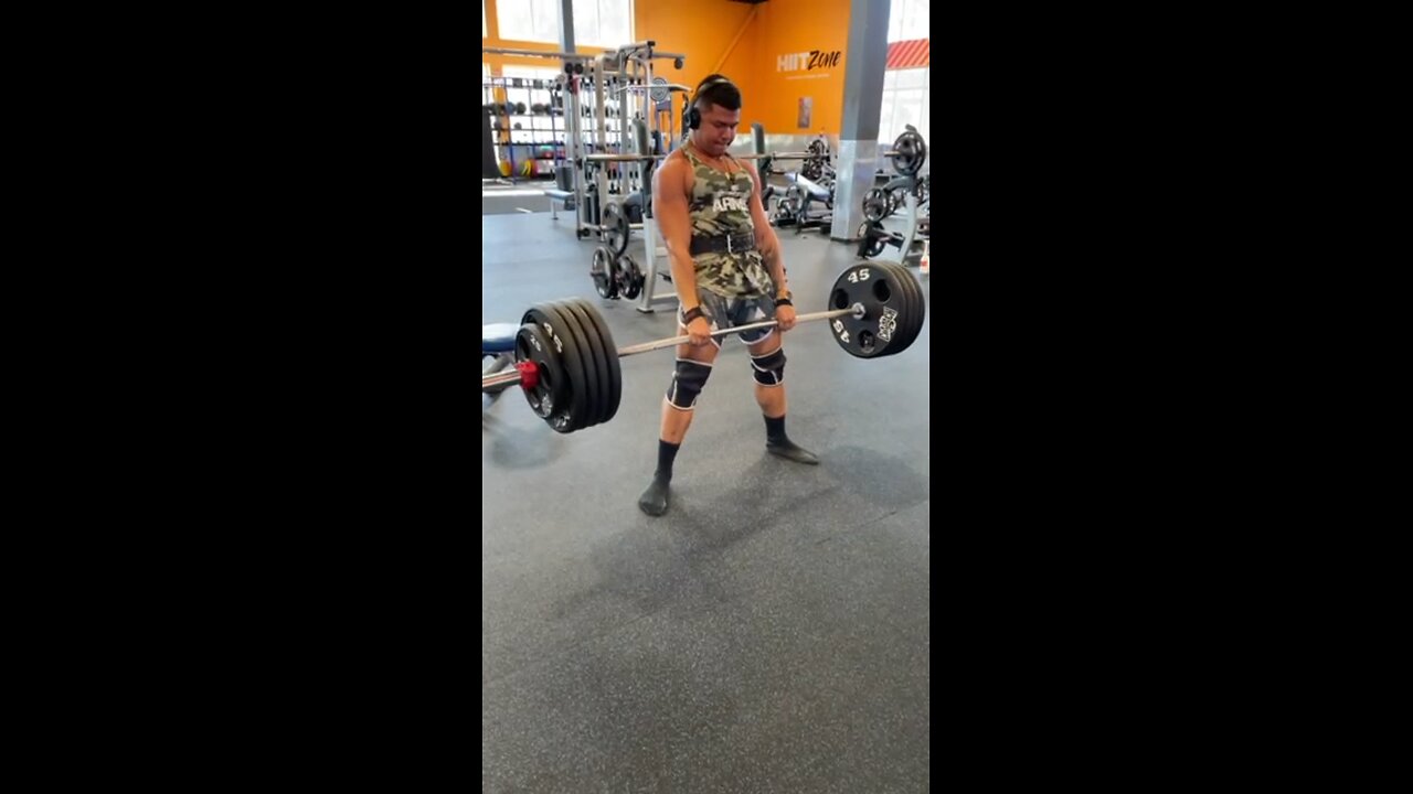 455 Deadlift for Reps at 170 BW