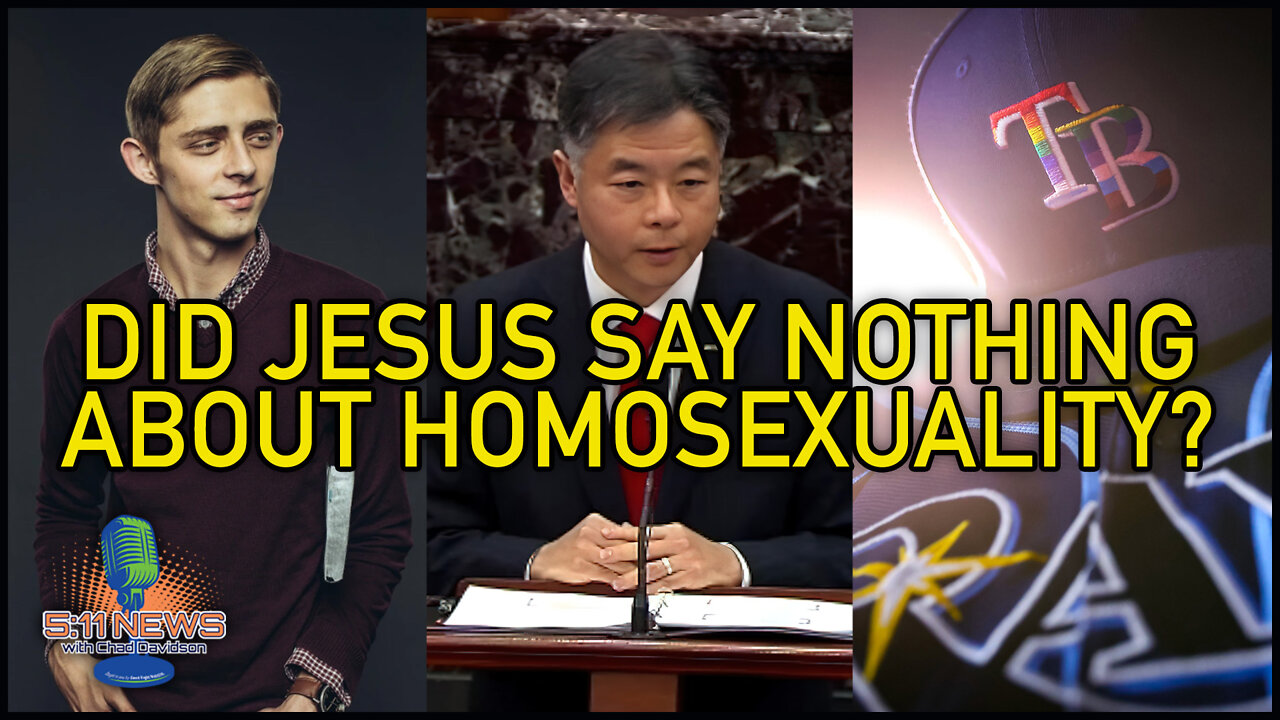 Did Jesus Say Nothing About Homosexuality?