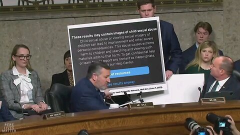 Ted Cruz grills Zuckerberg over refusal to remove sexual images of children on Instagram.