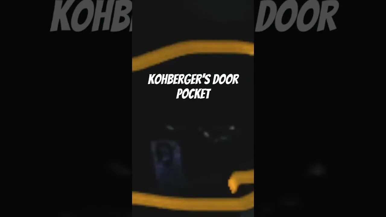 What's in Bryan Kohberger's Door Pocket? #idaho4