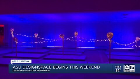 ASU DesignSpace: Drive-thru sensory art museum opens in Tempe