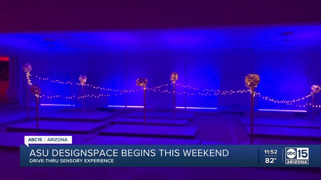 ASU DesignSpace: Drive-thru sensory art museum opens in Tempe