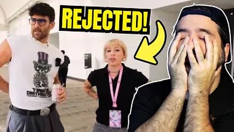 Alyssa Mercante REJECTED at TwitchCon by Hasanabi!! Epic Fail!