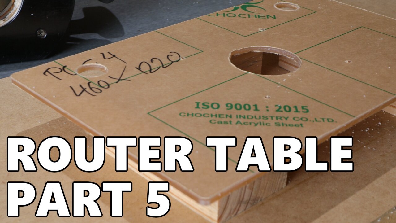 Router Table Part 5