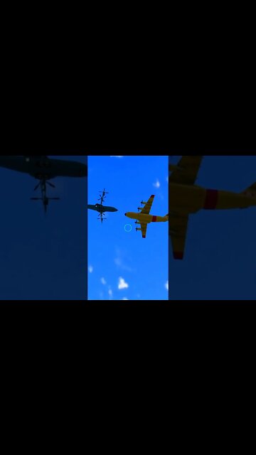 Planes Colliding with PV-40 | Turboprop Flight Simulator #shorts