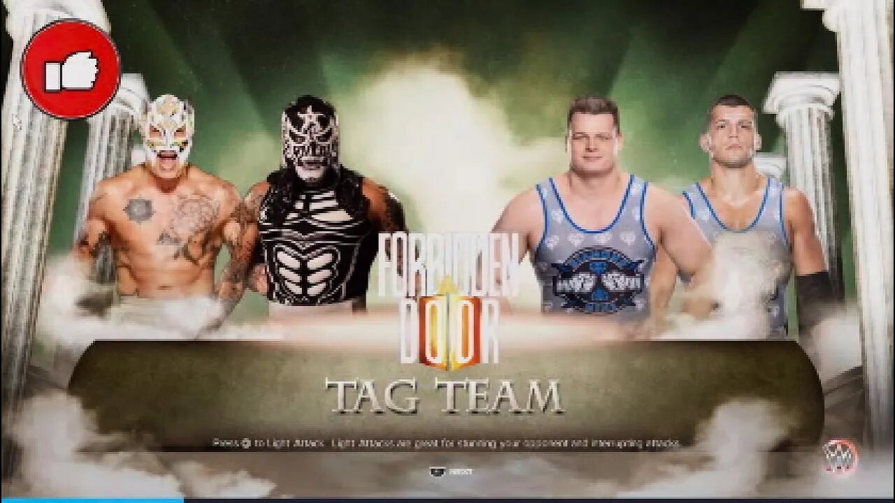 WWE X AEW The Lucha Bros vs The Creed Brothers