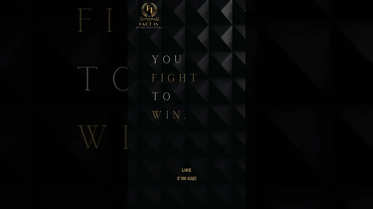 You Start to Win.