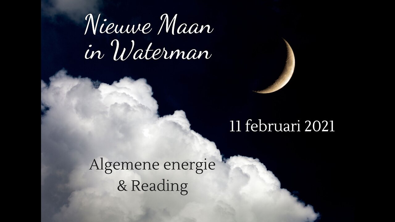 Nieuwe maan in Waterman - 11 februari 2021