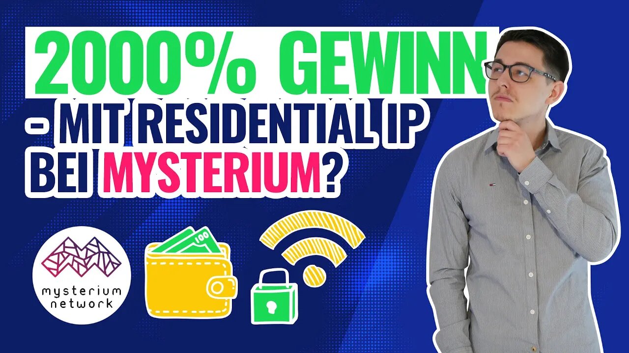 2000% Gewinn!!! Günstig residential IP mieten und teurer weiter vermieten | Mysterium VPN