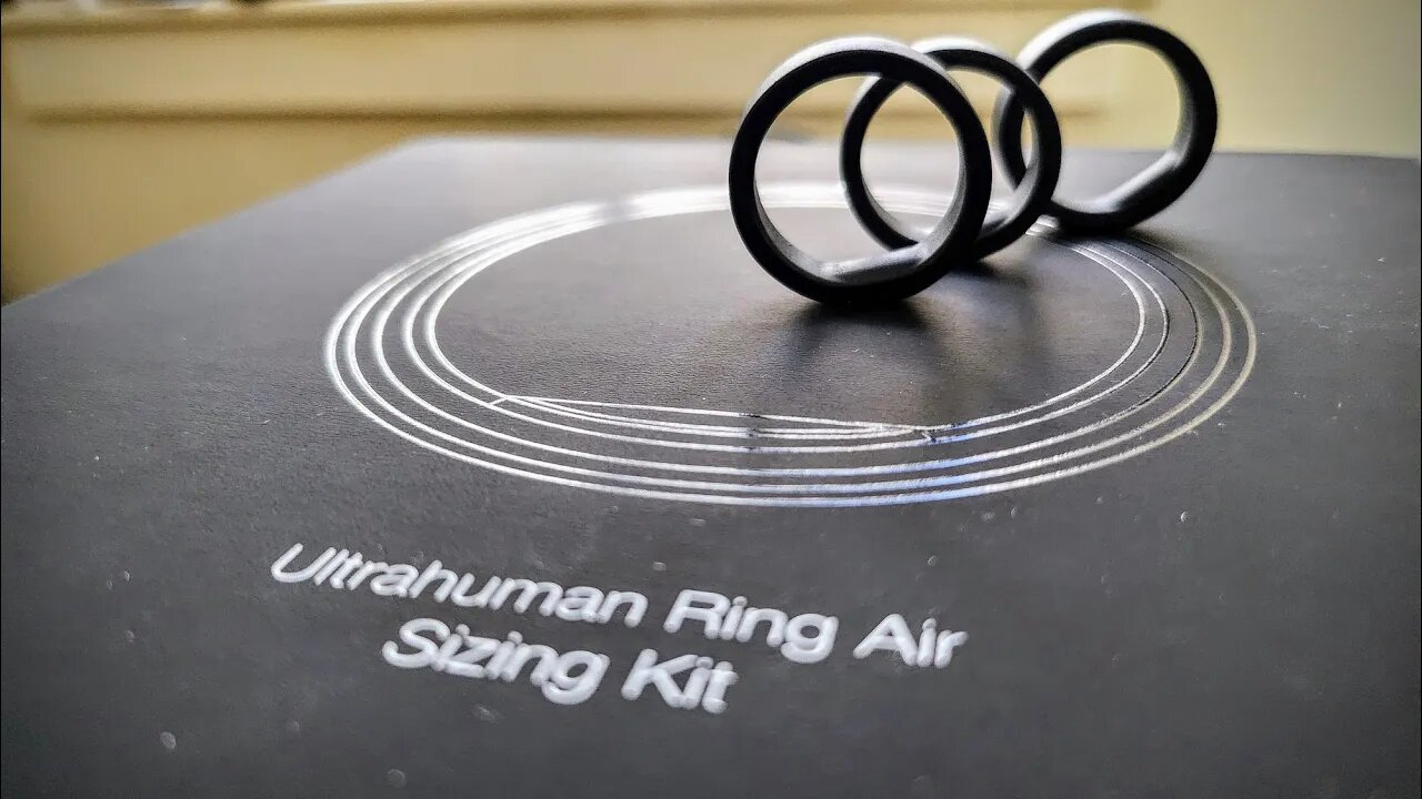 UltraHuman Ring Air - the sizing kit...