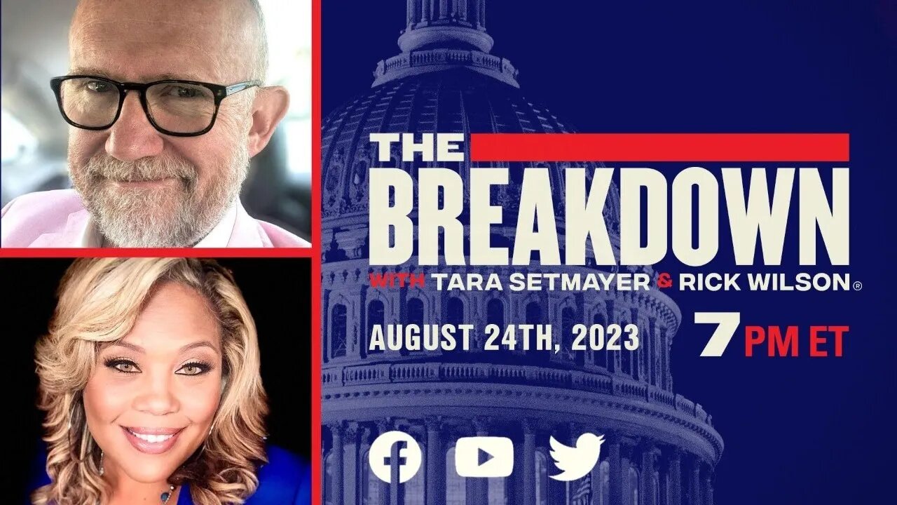 GOP 2024 Primary Debate Recap, Trump Georgia Indictment | The Breakdown August 24, 2023 at 7PM ET