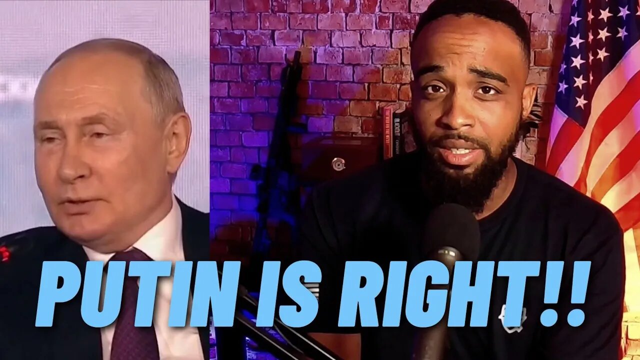 Putin Makes Great Point About America