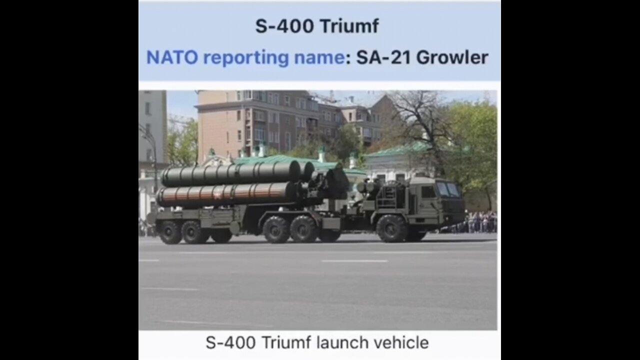 Russian S-400 long-range surface-to-air guided missile system