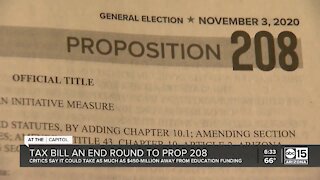 State Senate to vote on bill that could impact how much money Prop 208 raises for public education