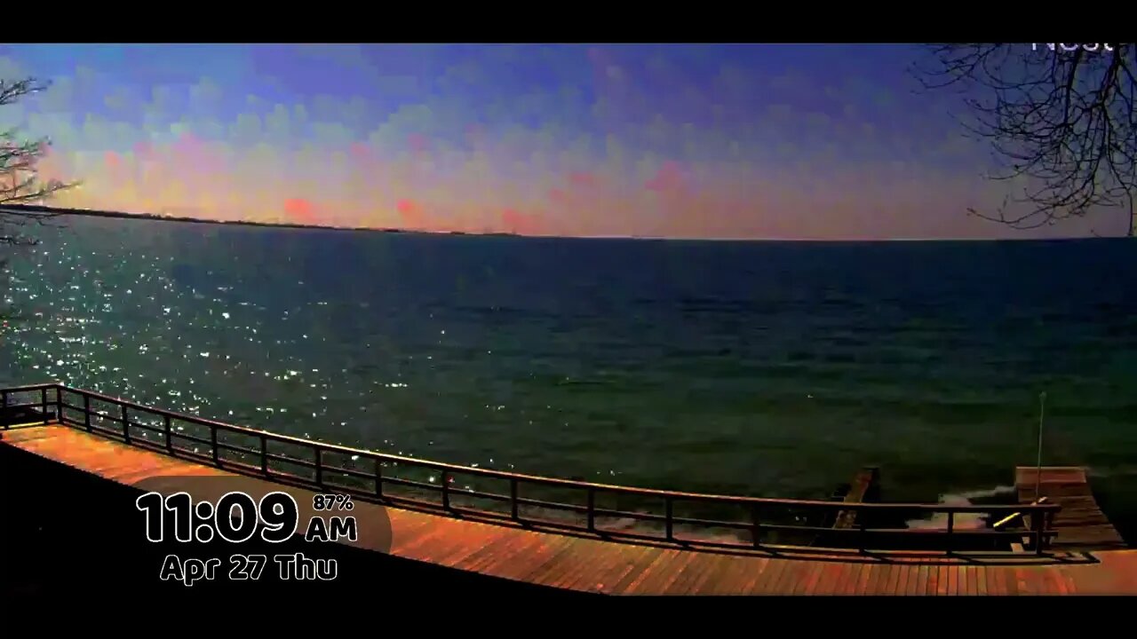 Planet X Nibiru Update, Looking over Lake Huron using different filters. 4/27/28