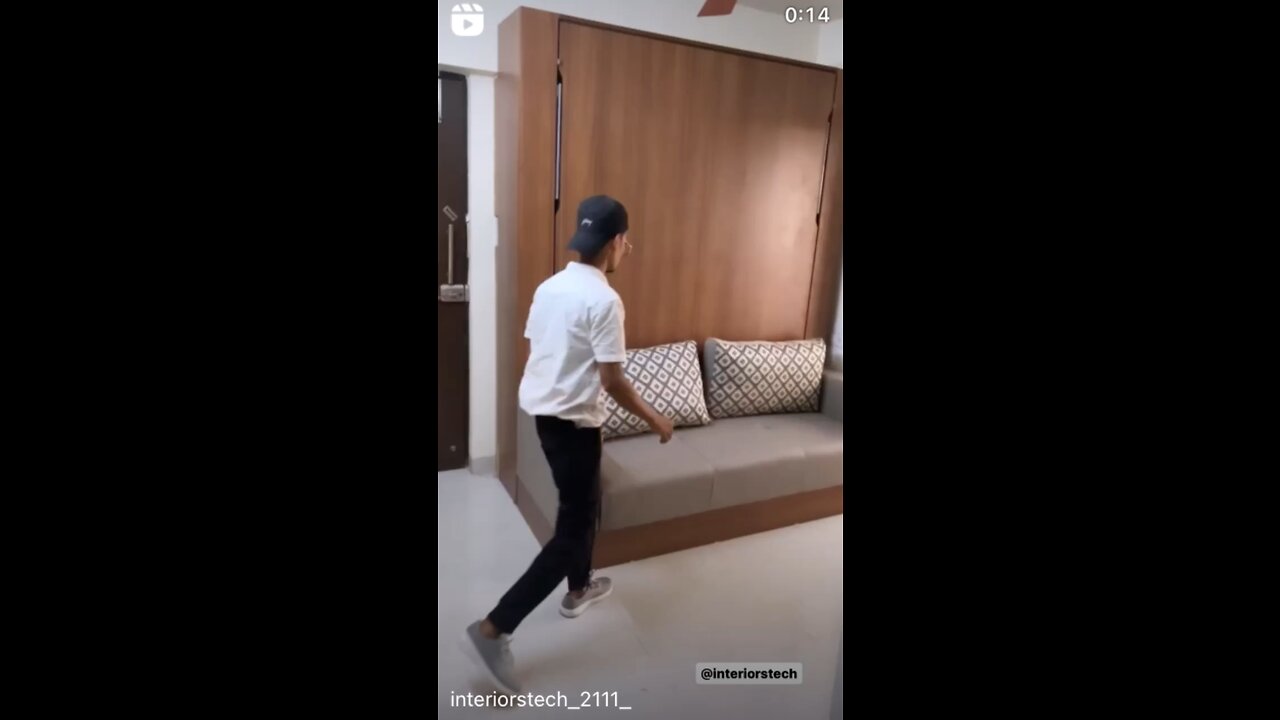 Transpose Queen Wall Bed andCoffee Cum Dining Table #godrej #shorts #subscribe#viralvideo #viral