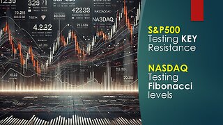 SP500 Testing KEY Resistance and NASDAQ Testing Fibonacci Levels Nov 27 2024