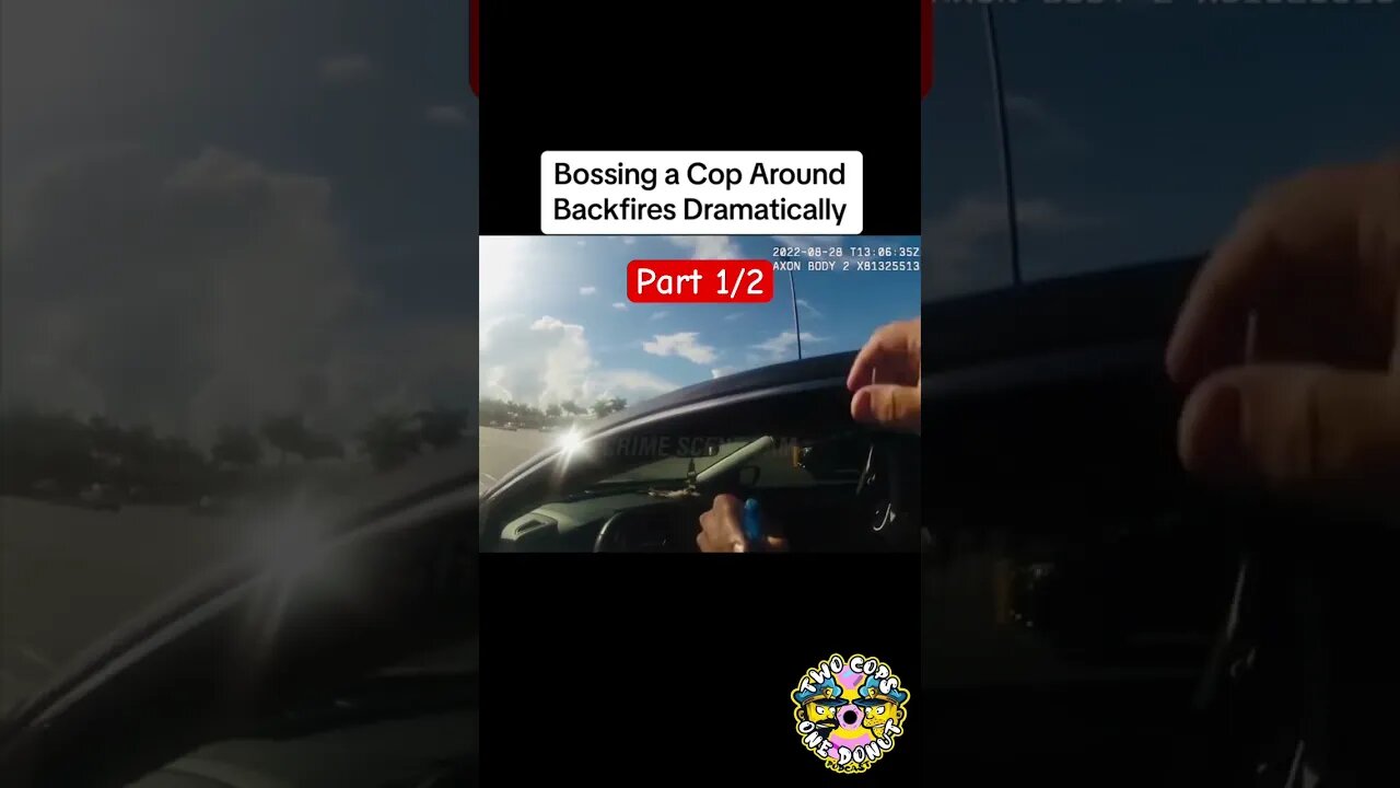 Traffic stop gone wrong: Cop turns table! #police #shorts #sovereigncitizen #trending #new #viral