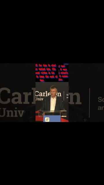 Carleton University's School of journalism director is a virtue signalling machine.