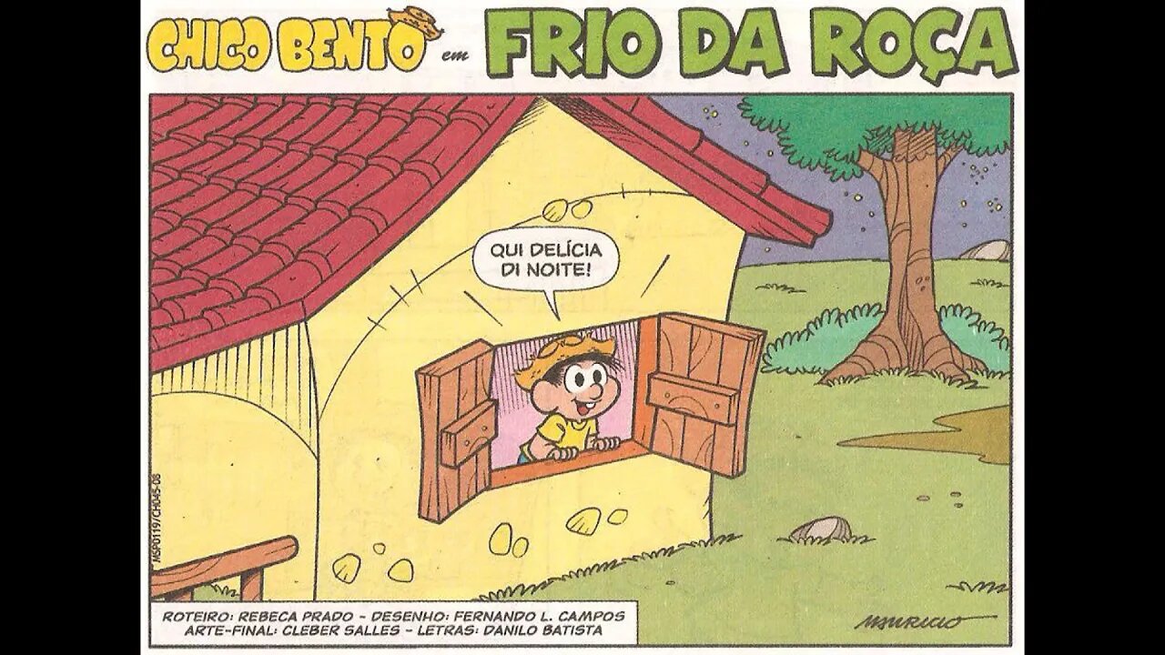 Chico Bento em-Frio da roça | Gibis do Rapha 2