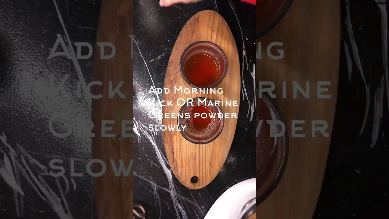 🍵Green Tea with Morning Kick— Marine Greens🦵🥬💫#shorts # #viral #trending #tiktok #shortsvideo