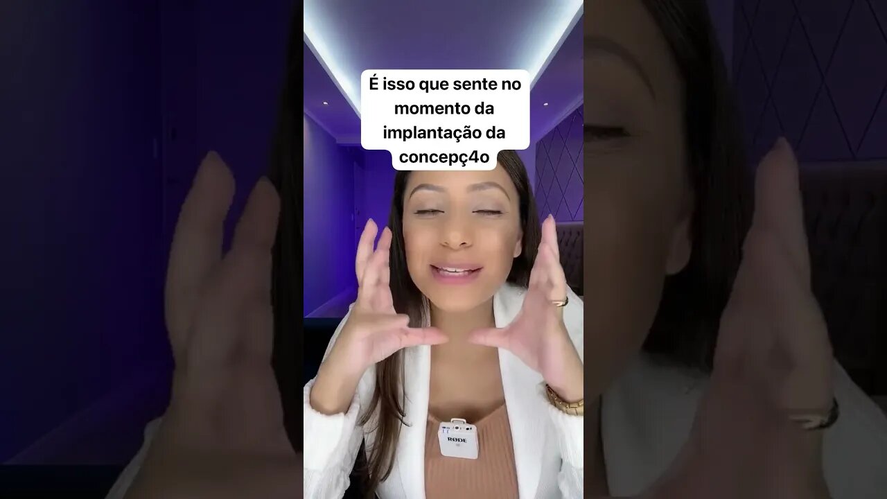 Esses são os sintomas da implantação do embrião no útero