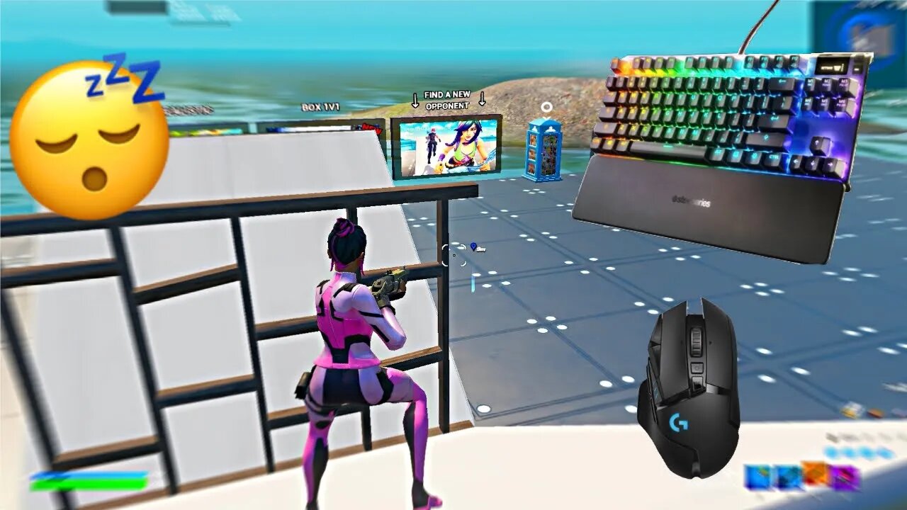 Apex Pro TKL ASMR Chill🤩1v1 Build Fights🏆Satisfying Keyboard Fortnite