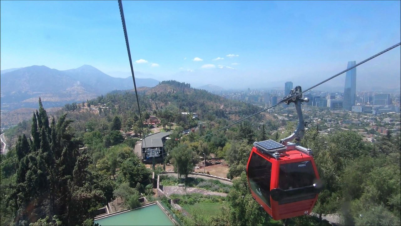 San Cristobal Hill in Santiago