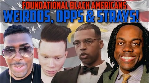 Tariq Nasheed Frankenstein: Foundational BLACK Americans = Wierdos, Opps, Broken & The Hopeless !