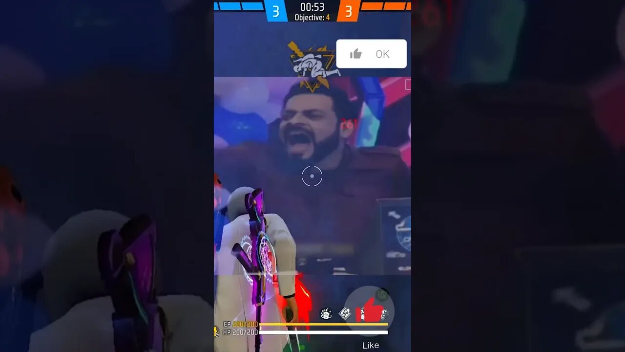 angry 😡 moment in free fire
