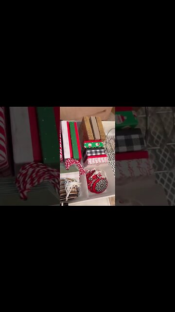 Gift Wrapping Station #julieswreathboutique #giftwrappingideas #giftwrappingtechniques