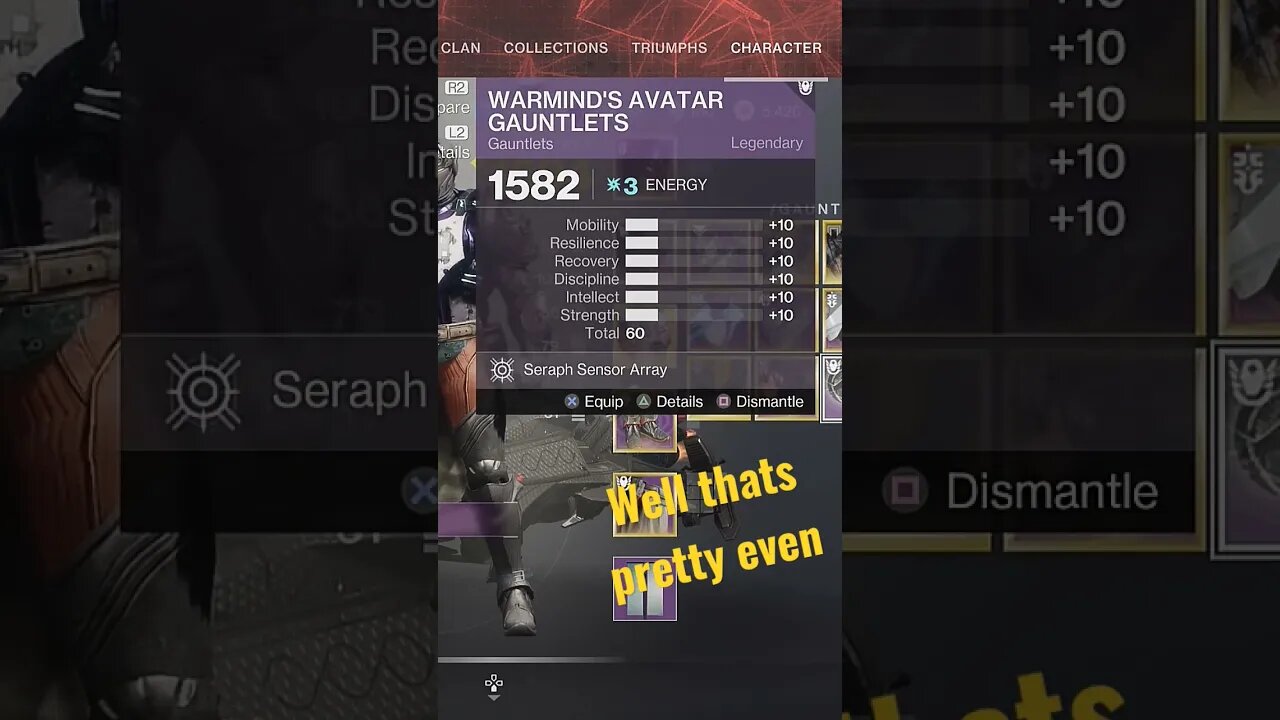 Destiny 2 - Well that is pretty even.