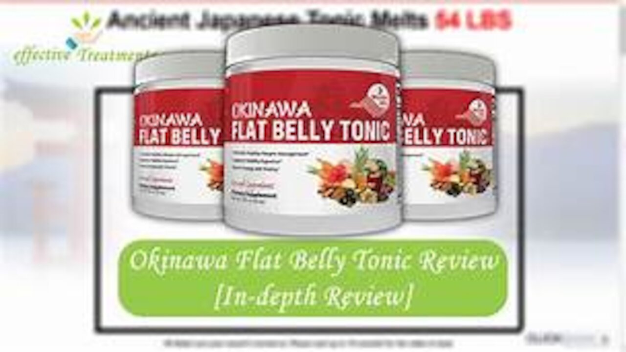 Okinawa Flat Belly Tonic Review - My Experience After 4 Months Using