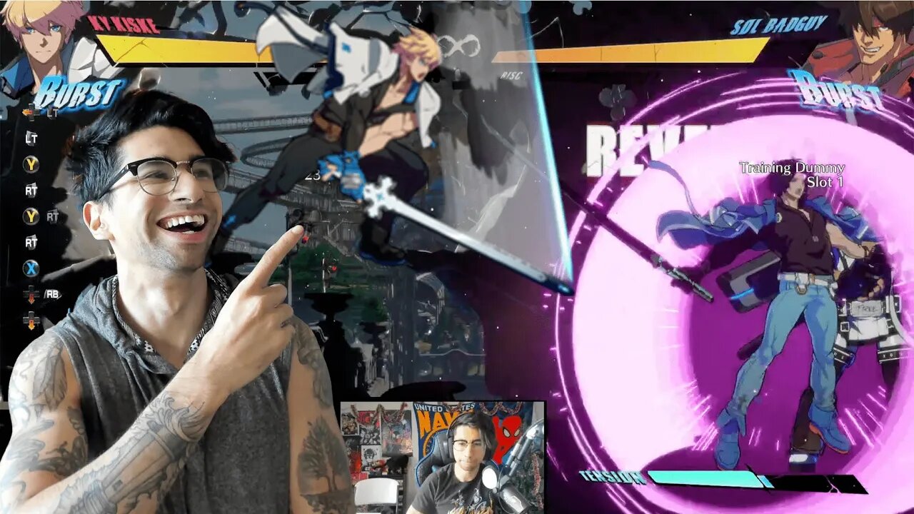 GUILTY GEAR STRIVE NEW PRC OS WITH RC MACRO WITH KY!!