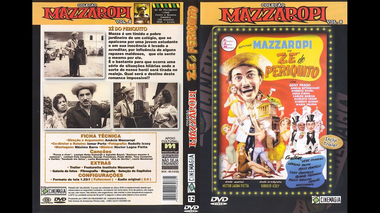 Mazzaropi Zé do Periquito (1960)