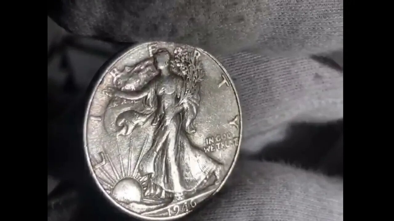 1946D Walking Liberty Half Dollar - Order eb7001 #shorts