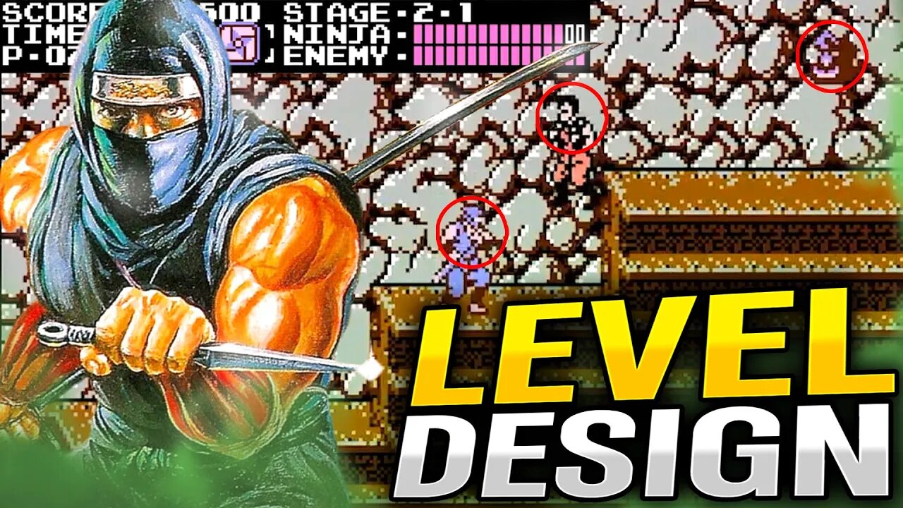 Ninja Gaiden (NES) | Level Design | Act 2-1