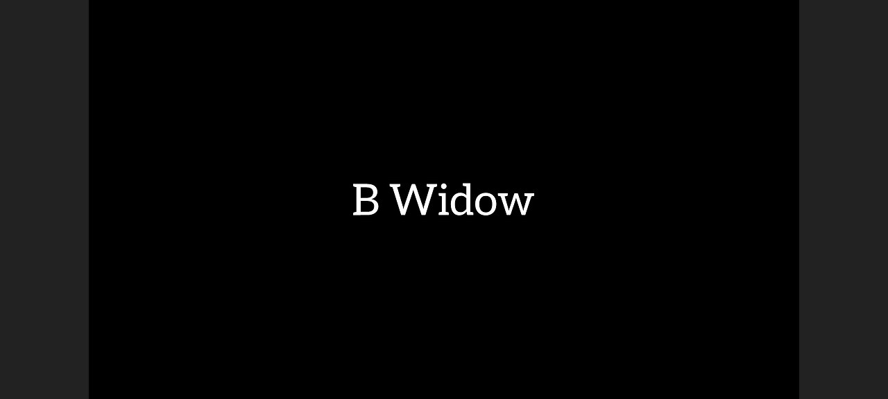Asmr Story B Widow