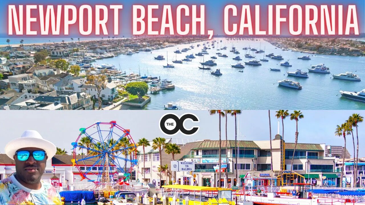 Exploring Newport Beach California | Balboa Beach | Newport Harbor & Balboa Village