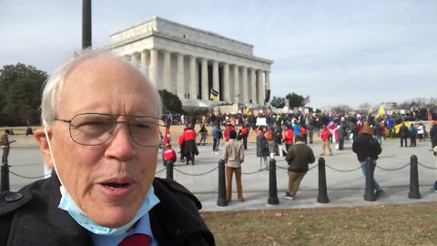 Vaccine Mandate Rally at Lincoln Memorial