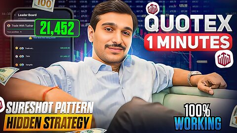 Quotex 1 Minutes Hidden Strategy | NO LOSSES ONLY PROFITS | quotex trading strategy | Quotex Trading