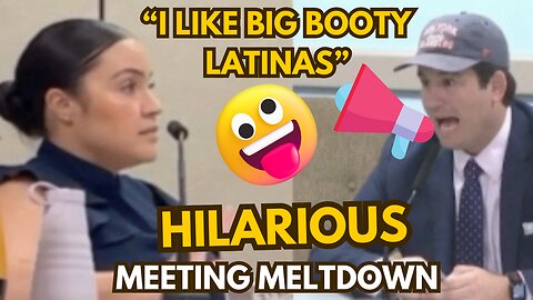 Hilarious Meeting Meltdown: First Amendment and Big Booty Latinas