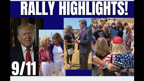 BRAD BARTON RALLY HIGHLIGHTS & TRUMP 9/11 9-13-21