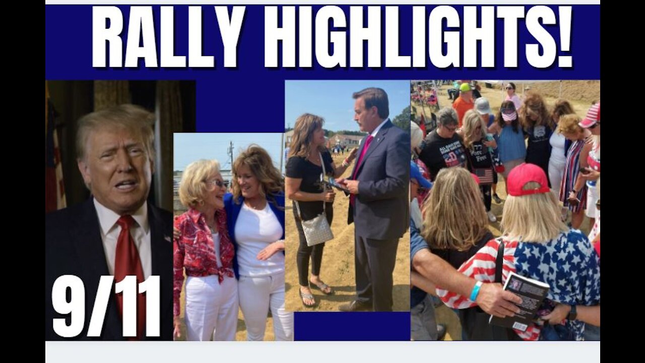 BRAD BARTON RALLY HIGHLIGHTS & TRUMP 9/11 9-13-21