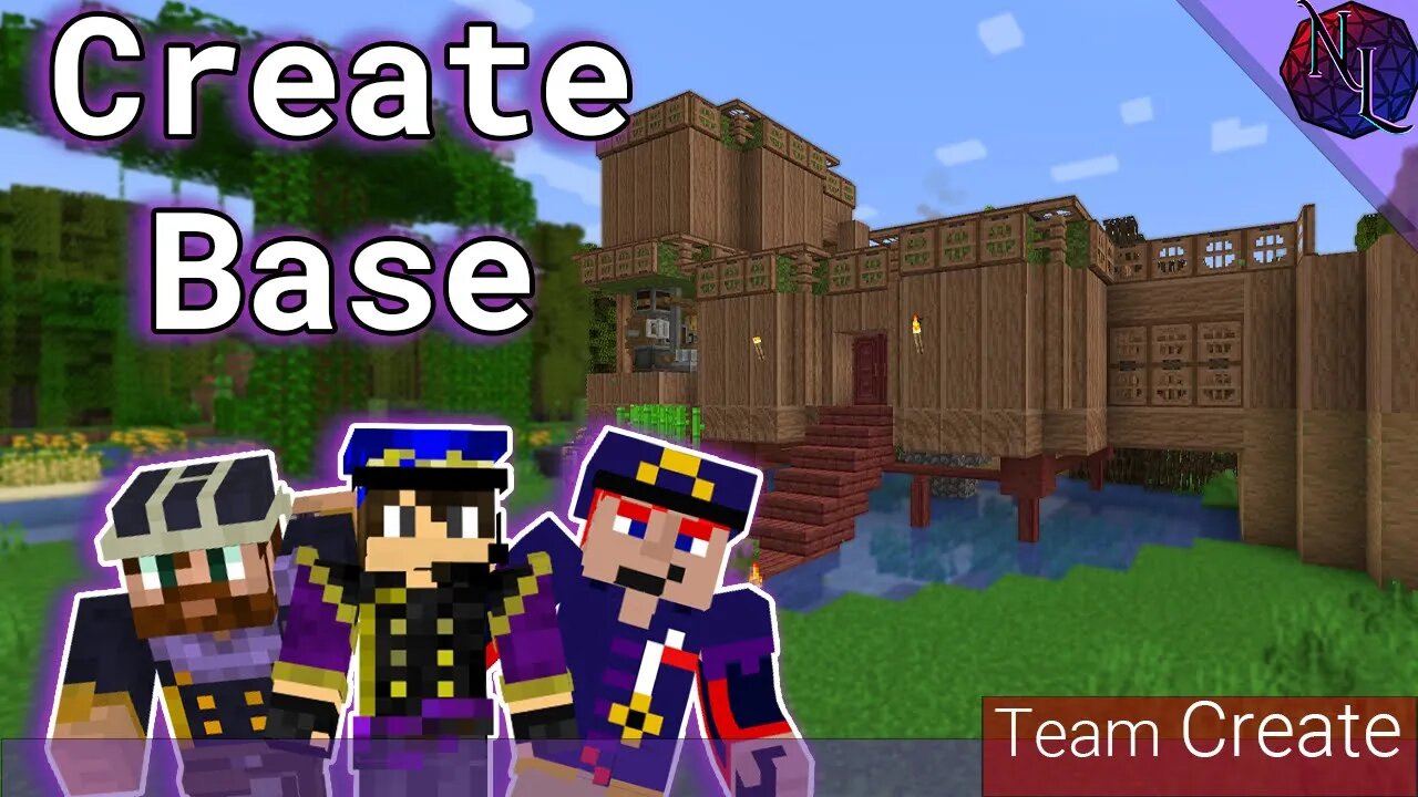 EPIC Minecraft Create Base tour of PCP Guys Create | Ep1