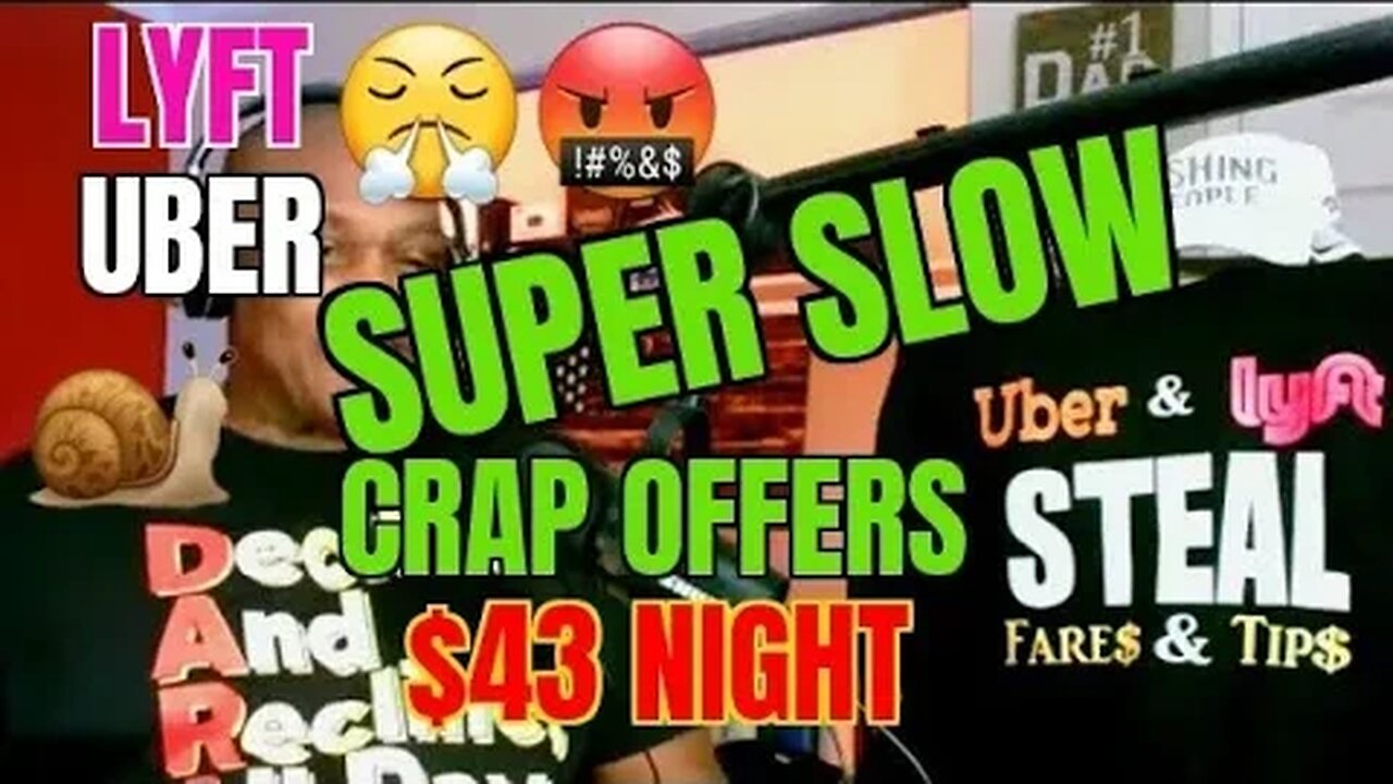 🐌 😤 Uber Lyft | All Trash Rates 💰